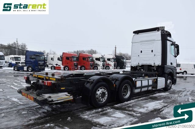 Wechselfahrgestell LKW MERCEDES-BENZ Actros 2645L Retarder Liftachse Ladebordwand