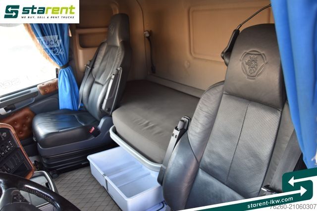 Standard tractor unit SCANIA R730 V8 Topline Retarder Alu-Felgen NAVI Leder