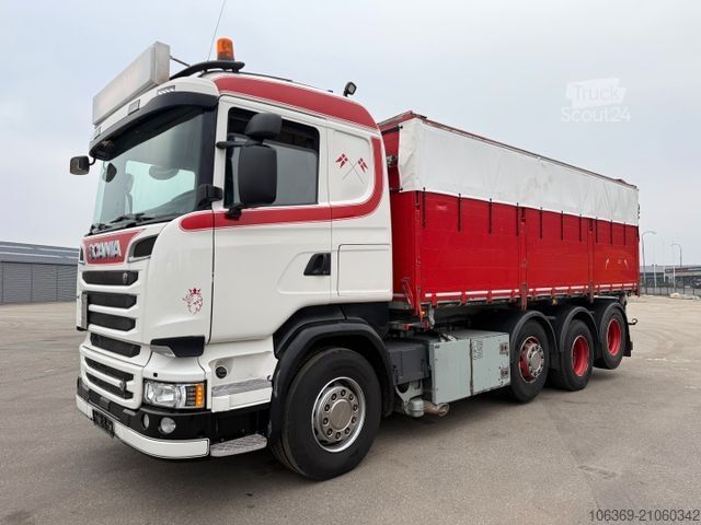 Tipvogn SCANIA R520 8x2/4 Euro 6 Tipper med EcoTop