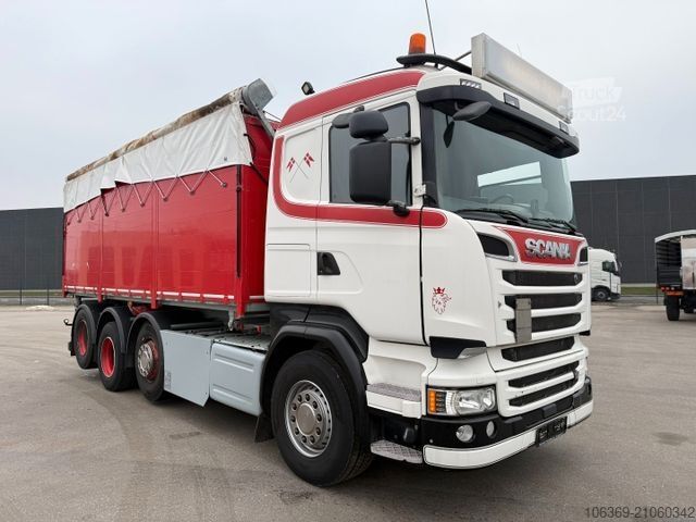 Tipvogn SCANIA R520 8x2/4 Euro 6 Tipper med EcoTop