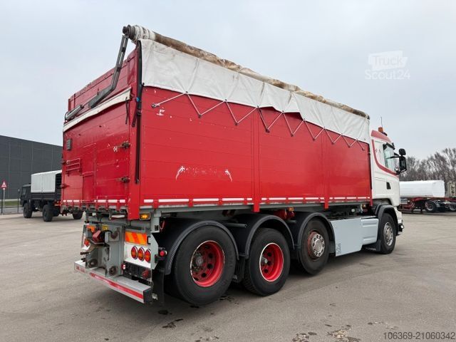 Tipvogn SCANIA R520 8x2/4 Euro 6 Tipper med EcoTop