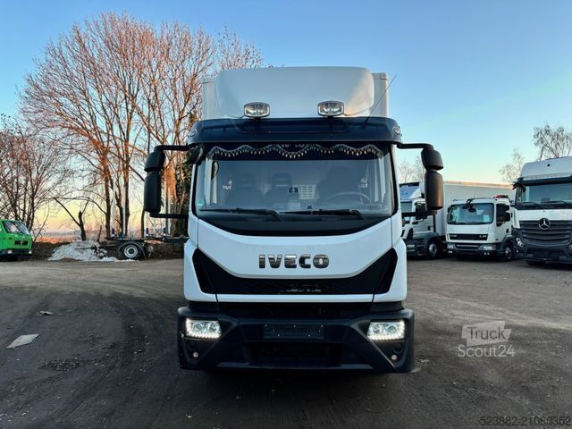 LKW mit Kofferaufbau IVECO Eurocargo 140-280 3 Sitze*AHK*LBW*7,2m Koffer