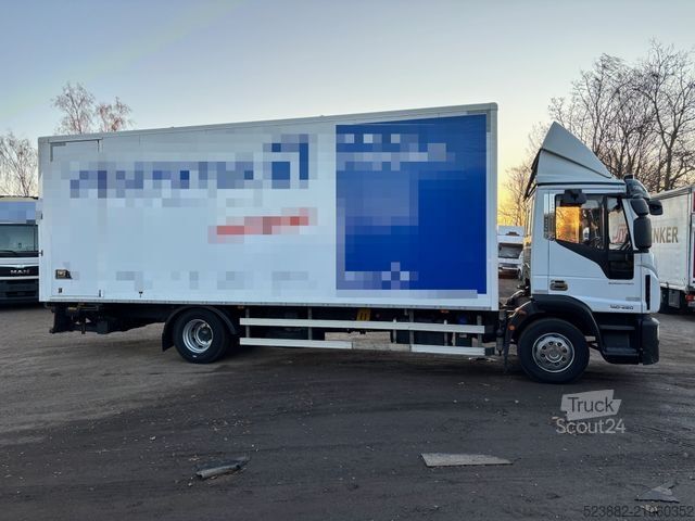 LKW mit Kofferaufbau IVECO Eurocargo 140-280 3 Sitze*AHK*LBW*7,2m Koffer