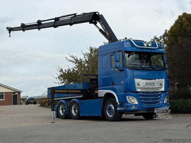 Standard tractor DAF XF 460 SHOW!!SPECIAL!!6x4!! HIAB 24TM CRANE/KRA...