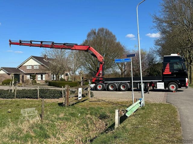 Kraanwagen MAN TGX 35.480!!8x4 TRIPLE!!HIAB 62tm!!CRANE/GRUE!!...