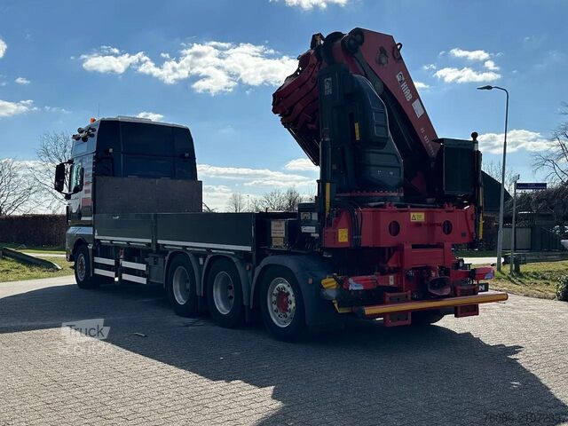 Kraanwagen MAN TGX 35.480!!8x4 TRIPLE!!HIAB 62tm!!CRANE/GRUE!!...