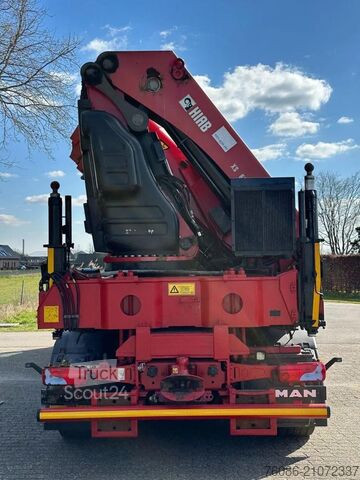 Kraanwagen MAN TGX 35.480!!8x4 TRIPLE!!HIAB 62tm!!CRANE/GRUE!!...