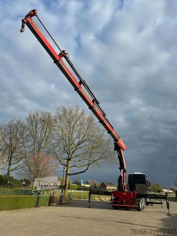 Kraanwagen MAN TGX 35.480!!8x4 TRIPLE!!HIAB 62tm!!CRANE/GRUE!!...