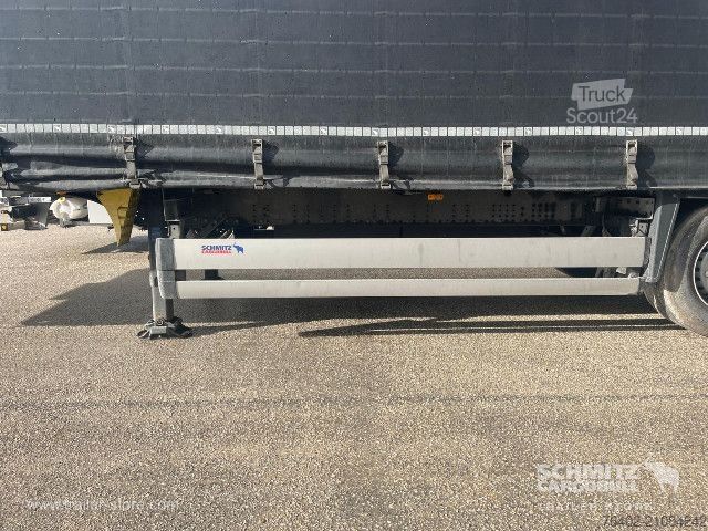 Open semitrailer with tarp Schmitz Cargobull Semitrailer Curtainsider Varios