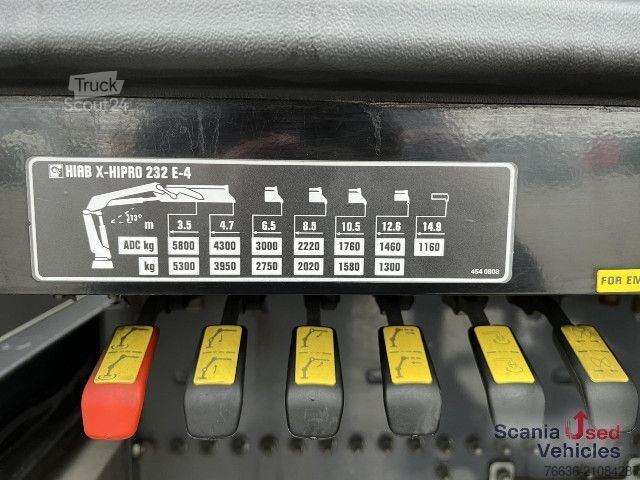 Spezial-LKW Scania S 540 B8x2/*6NB HIAB X-HIPRO 232+GS MEPPEL TRAILER