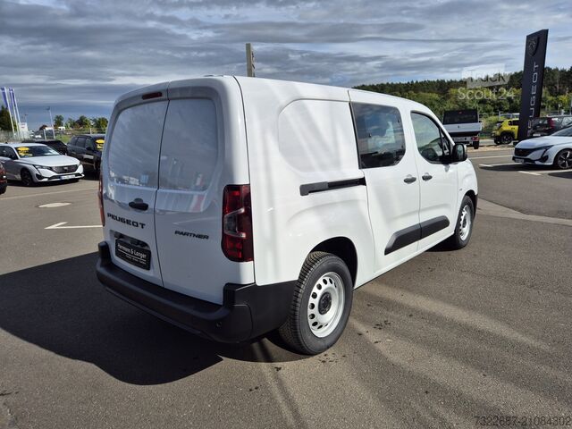 Panelinis furgonas Peugeot Partner L2 DoKa hdi 130 EAT8 Worksite-P. Winter-P. Techno-P.