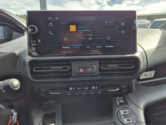 Panelinis furgonas Peugeot Partner L2 DoKa hdi 130 EAT8 Worksite-P. Winter-P. Techno-P.