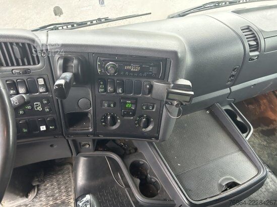 Kiper kamion SCANIA R440 6X2 ABROLLER, SCHALTER ,RETARDER, E5, LENK,LIFT HYVA LIFT, OHNE AUFBAU