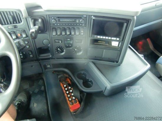 Trostrani kiperski kamion SCANIA G410 ABSETZER, AUTOMATIK, E6 6X2 LENK UND LIFTACHSE