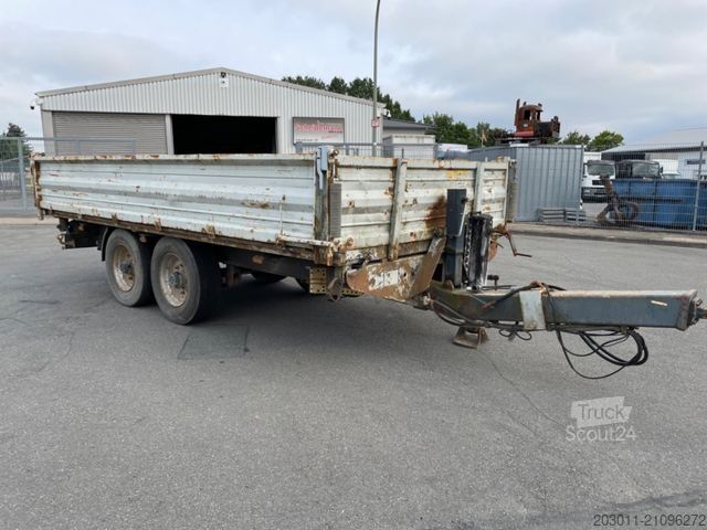 Dreiseitenkipper Anhänger Fortuna EDT 135 Tandem Dreiseitenkipper