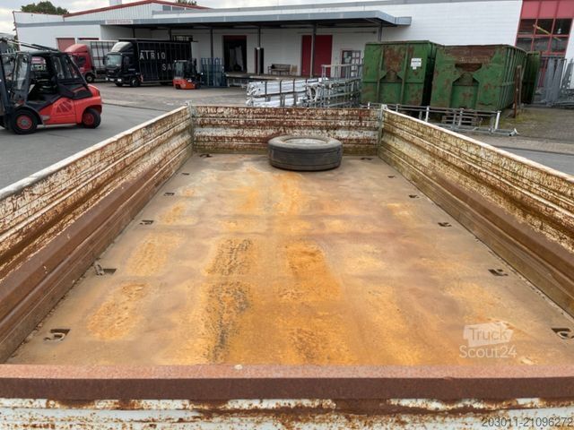 Dreiseitenkipper Anhänger Fortuna EDT 135 Tandem Dreiseitenkipper