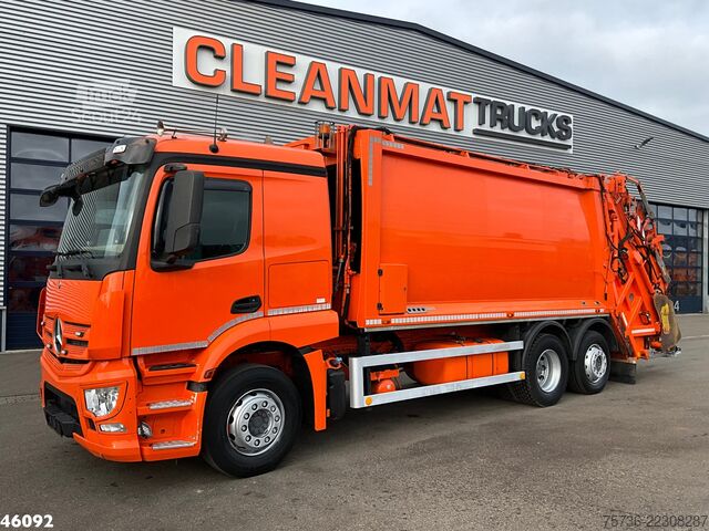 Køretøj til indsamling af affald Mercedes-Benz Actros 2633 Euro 6 VDK 22m³