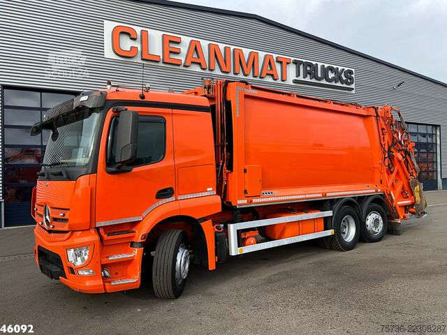 Køretøj til indsamling af affald Mercedes-Benz Actros 2633 Euro 6 VDK 22m³
