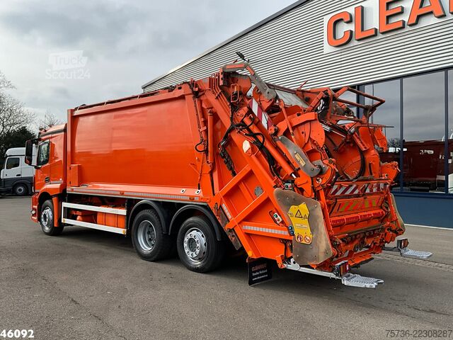 Køretøj til indsamling af affald Mercedes-Benz Actros 2633 Euro 6 VDK 22m³