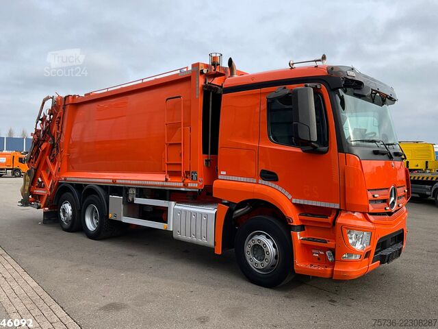 Køretøj til indsamling af affald Mercedes-Benz Actros 2633 Euro 6 VDK 22m³