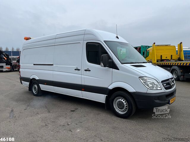Camioneta familiar de techo alto Mercedes-Benz Sprinter 313 2.2 CDI ROM hogedruk rioolunit