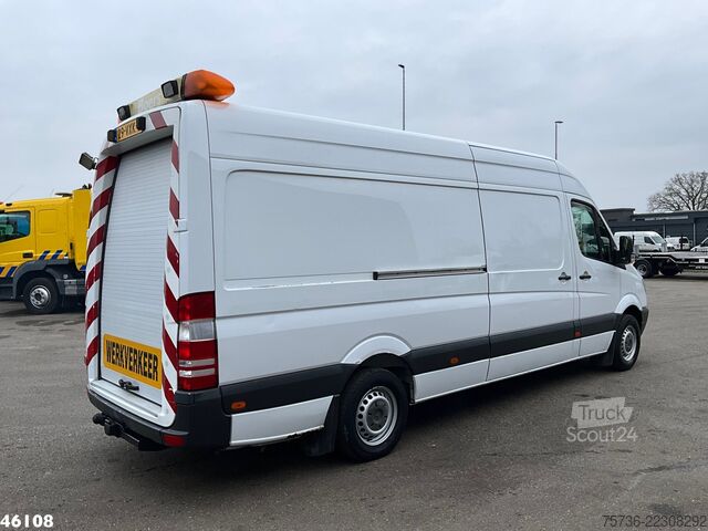 Camioneta familiar de techo alto Mercedes-Benz Sprinter 313 2.2 CDI ROM hogedruk rioolunit