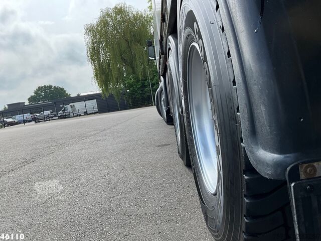 Tovornjak z žerjavom Scania R 144 8x4 Retarder MKG 55 Tonmeter Dachdecker Kran