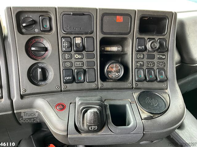 Tovornjak z žerjavom Scania R 144 8x4 Retarder MKG 55 Tonmeter Dachdecker Kran