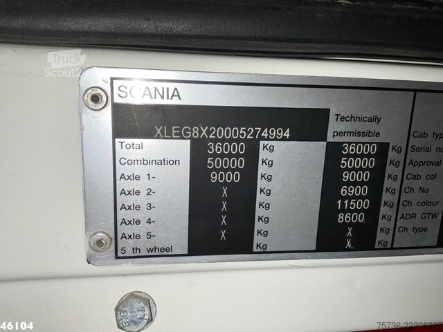Kabelsysteem Scania G 480 8x2 30 Ton kabelsysteem