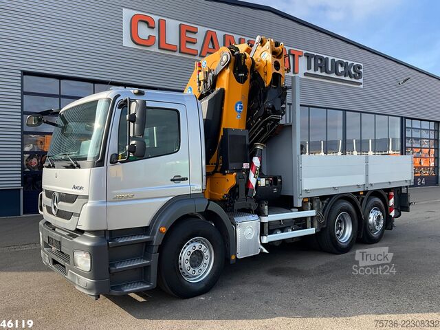 Krano sunkvežimis Mercedes-Benz Axor 2633 Effer 52 Tonmeter laadkraan + Fly-Jib...