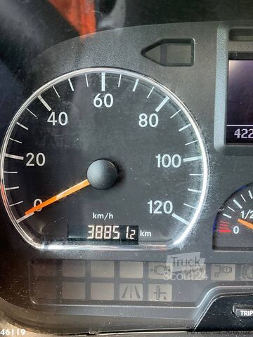 Vrachtwagen met kraan Mercedes-Benz Axor 2633 Effer 52 Tonmeter laadkraan + Fly-Jib...
