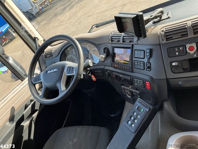 مركبة جمع النفايات DAF FAN CF 340 Euro 6 Hiab 23 Tonmeter laadkraan Ju...