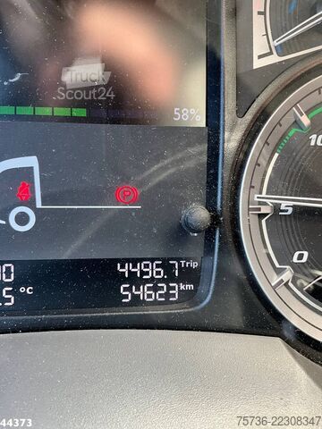 Jätteenkeräysauto DAF FAN CF 340 Euro 6 Hiab 23 Tonmeter laadkraan Ju...