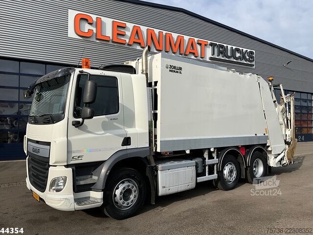Køretøj til indsamling af affald DAF FAG CF 290 Euro 6 Zoeller 22m³ Just 146.485 km!