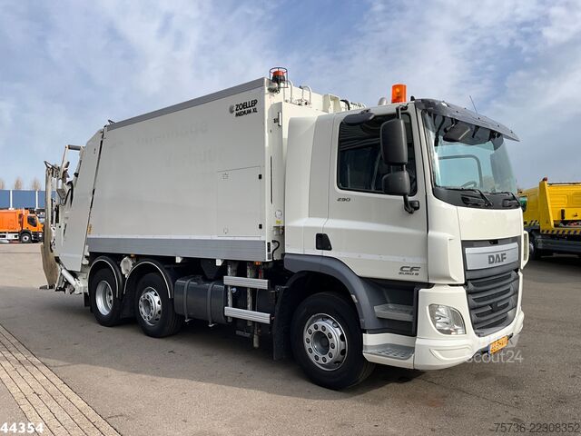 Køretøj til indsamling af affald DAF FAG CF 290 Euro 6 Zoeller 22m³ Just 146.485 km!