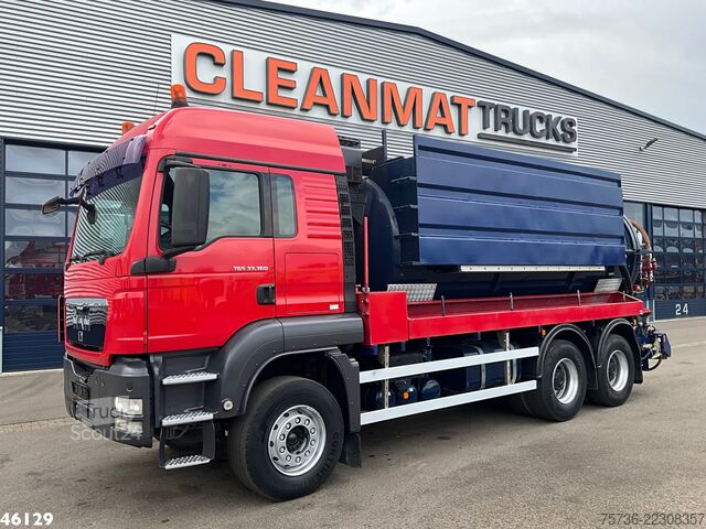 Zuigvoertuig Man TGA 26.360 6x4 Wicom Combi