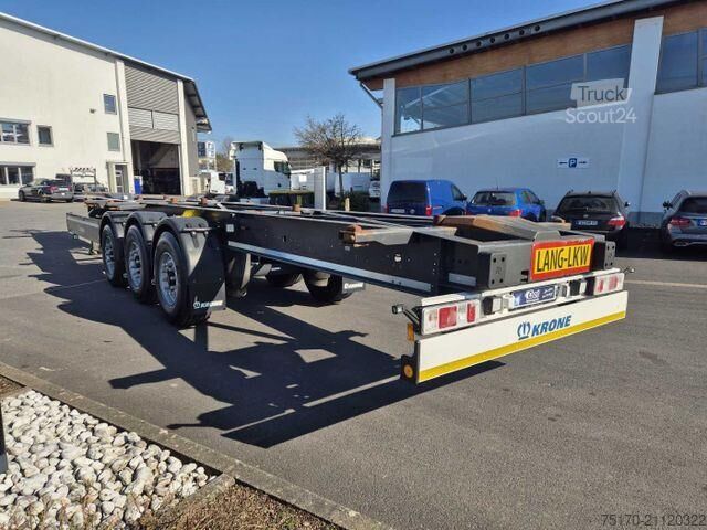 Zems iekrāvējs Krone SD Container, BPW-Achsen Liftachse mitte