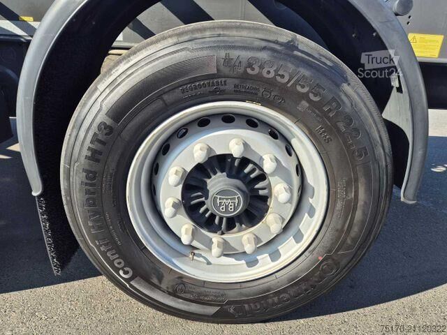 Zems iekrāvējs Krone SD Container, BPW-Achsen Liftachse mitte