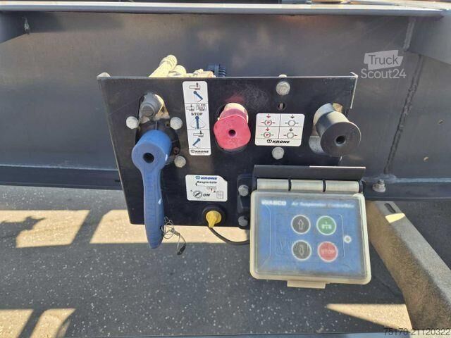 Zems iekrāvējs Krone SD Container, BPW-Achsen Liftachse mitte