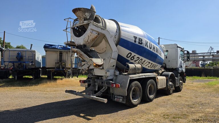 Betona maisītājmašīna kravas automašīna Mercedes-Benz Arocs 3240*Stetter9m³*8X4*