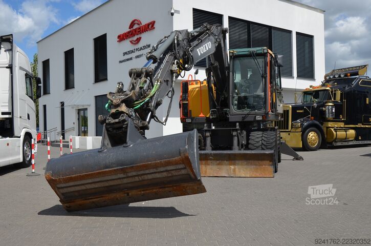 Macchina agricola Volvo EWR 150E/2018r/ROTOTILT/STAB ILIZATORY/STEELWRIST/ZACZEP/SZYBKOZŁĄCZE