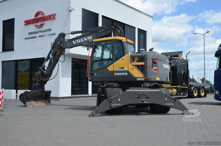 Macchina agricola Volvo EWR 150E/2018r/ROTOTILT/STAB ILIZATORY/STEELWRIST/ZACZEP/SZYBKOZŁĄCZE