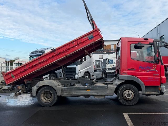 Three-way tipper van MERCEDES-BENZ Atego 818 Meiller-Dreiseiten, Ahk, orig, km