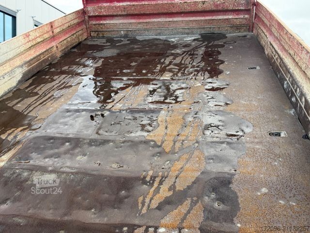 Three-way tipper van MERCEDES-BENZ Atego 818 Meiller-Dreiseiten, Ahk, orig, km