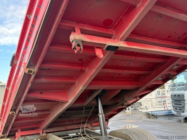 Three-way tipper van MERCEDES-BENZ Atego 818 Meiller-Dreiseiten, Ahk, orig, km