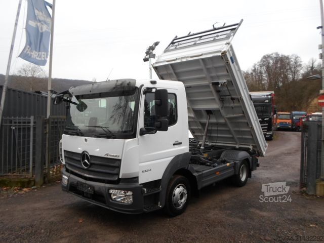 Camion benne MERCEDES-BENZ 1024 K/ MEILLER KIPPER