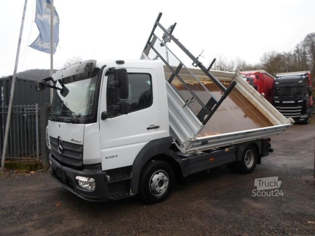 Camion benne MERCEDES-BENZ 1024 K/ MEILLER KIPPER