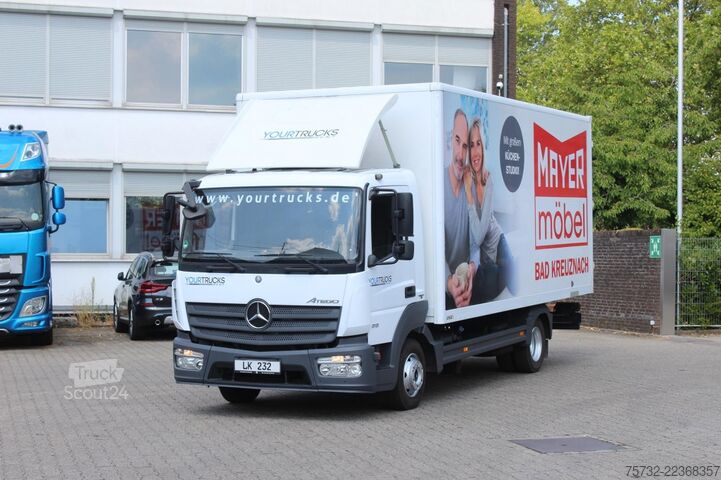 Skriňová dodávka Mercedes-Benz Atego  816 Koffer 6,12m   Schalter   179 Tkm