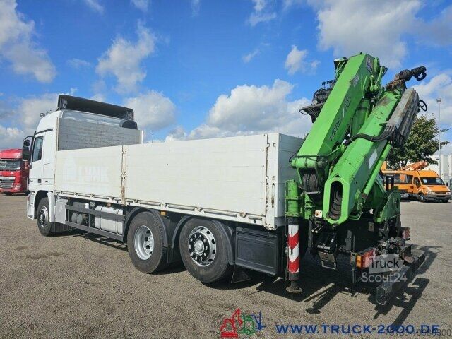 Automobilis ar plakanu platformu Mercedes-Benz Actros 2546 Kran faltbar+ FB Motor nur 235 TKM *