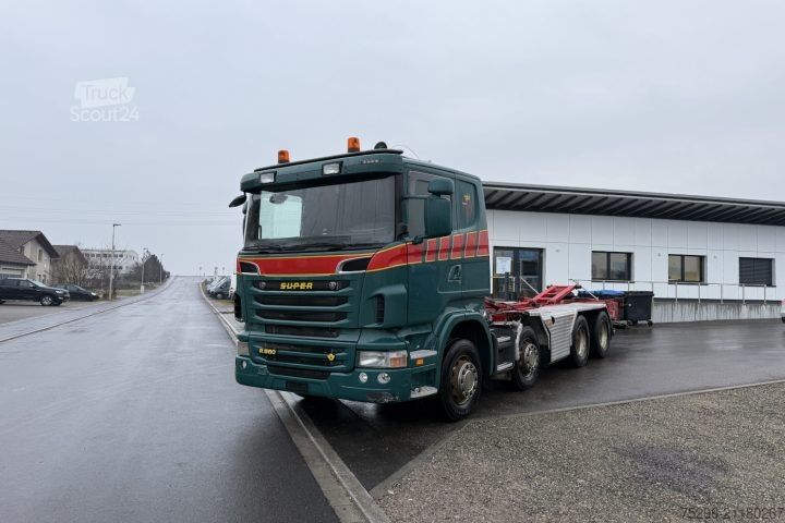 Camion à usage spécial Scania R560 CB 8x4 BDF/HB / Swiss-Vehicle